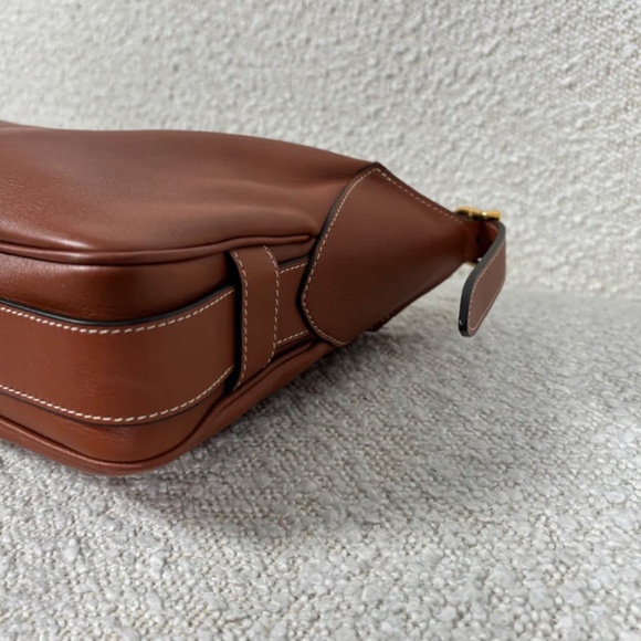 Authentic Celine Medium Romy Tan Supple Calfskin Gold Hardware - Picture 8 of 14